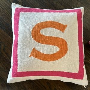 Jonathan Adler letter pillow!